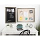 preview thumbnail 2 of 46, DesignOvation Macon Framed Linen Fabric Pinboard