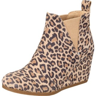 toms leopard boots