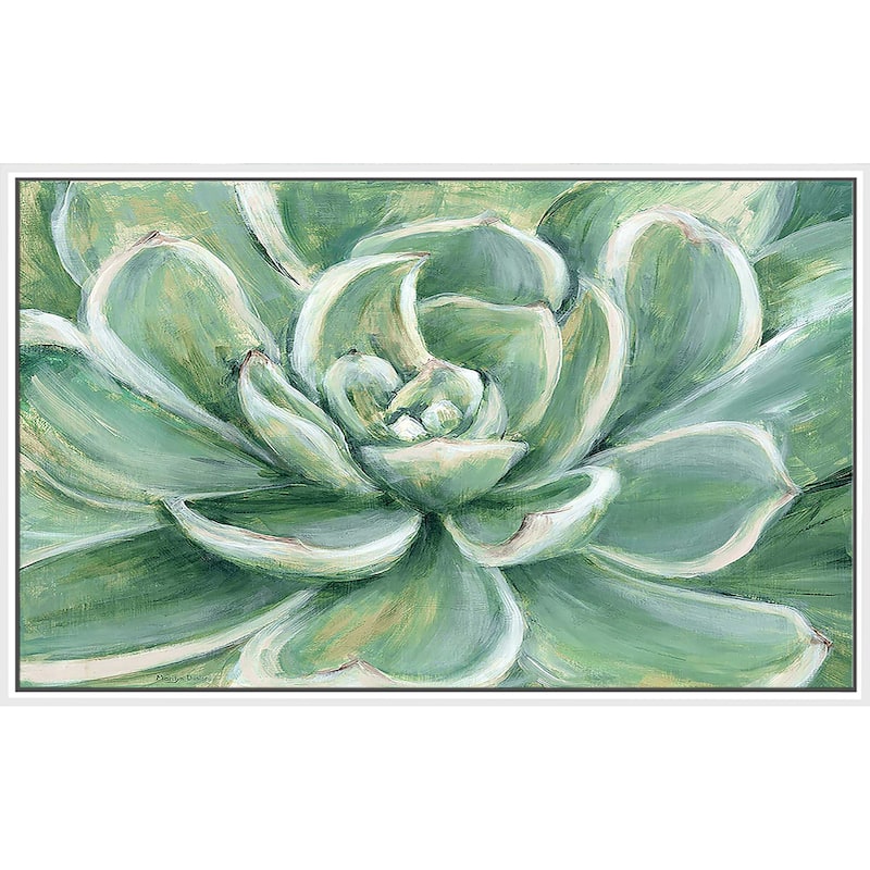 "Succulent" Print on Floating Canvas