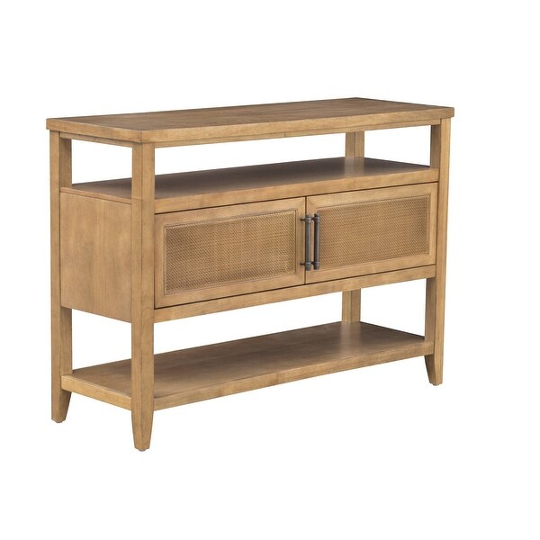 Martha Stewart Lily Pond Naomi 2 Door Storage Console Table
