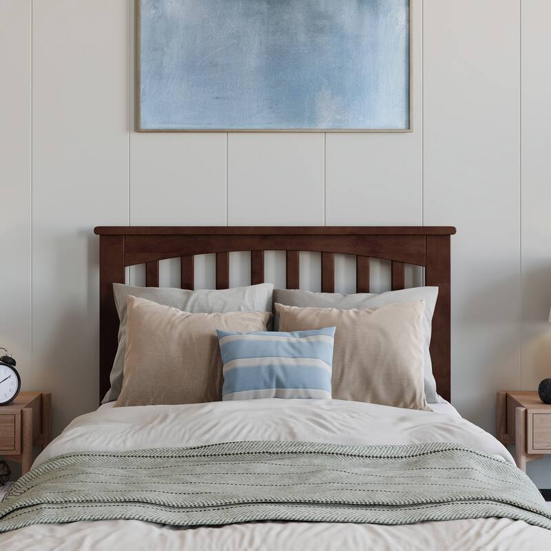 Everett Platform Bed with Panel Footboard and Twin XL Trundle