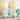 Horizon 22" Classic Vintage Glass LED Table Lamp with USB Charging Port, (Set of 2) by JONATHAN  Y