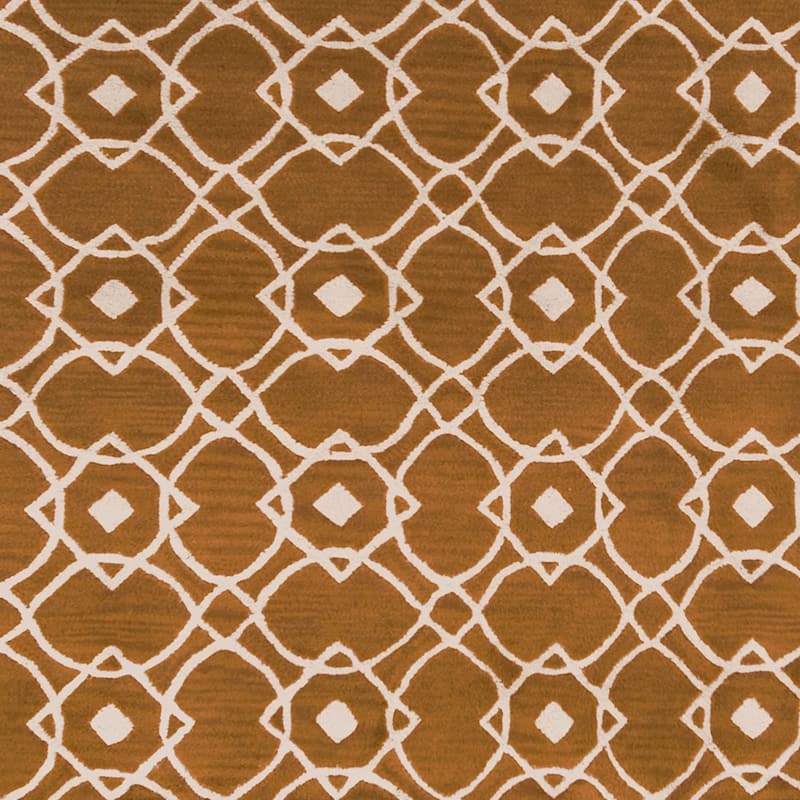 Hand-tufted Karen Contemporary Geometric Wool Area Rug