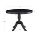 preview thumbnail 8 of 15, Josie Round Solid Wood Pedestal Table