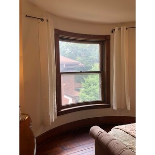 Shop Swing Arm 24 To 38 Inch Adjustable Curtain Rod 38 Ships