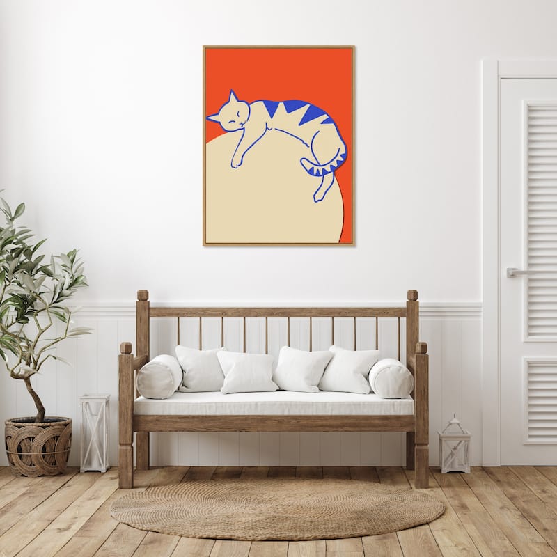 Catalyst by Uma Gokhale Framed Canvas Wall Art