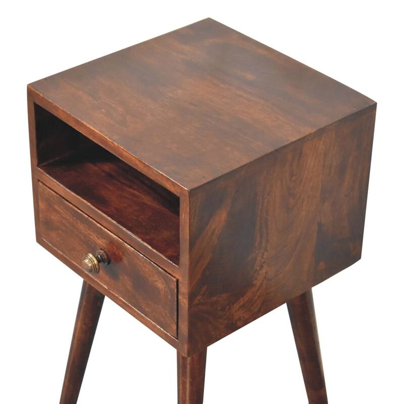 Mini California Walnut Nightstand