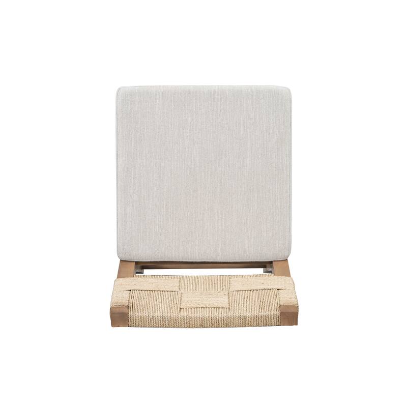 Christopher Knight Home - Amelia Woven Elegance Bar Stool with Rubberwood Frame (Set of 2)