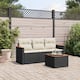 Option Black and cream with table