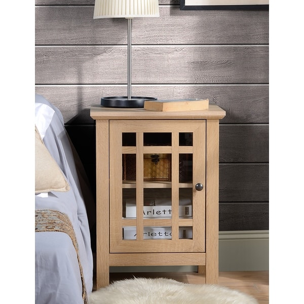 Light Oak End Table With Bed Bath & Beyond 31691945