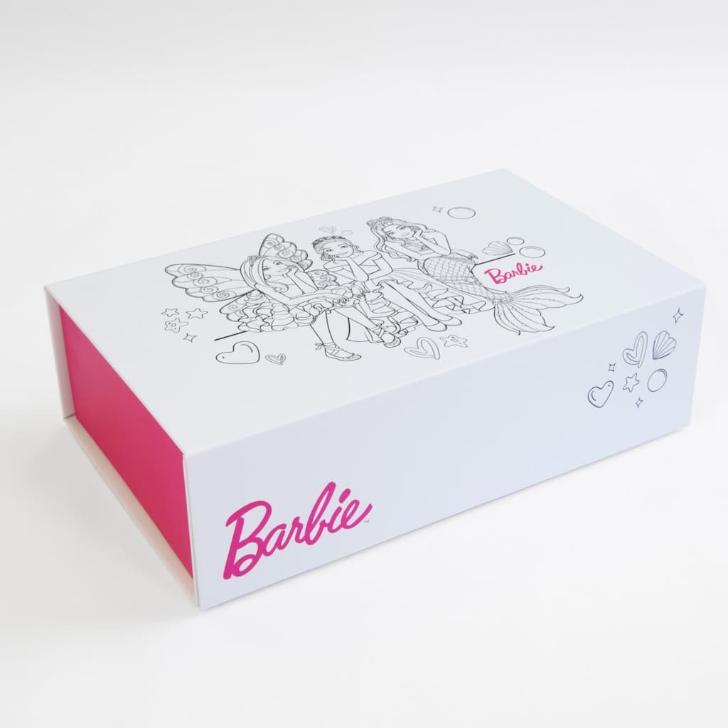 Barbie DIY Color in Jewelry Box by Mele and Co - N/A