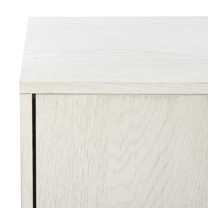 SAFAVIEH Couture Amadea 4 Door Media Stand - 58 In W x 17 In D x 24 In H - 58Wx24Dx17H