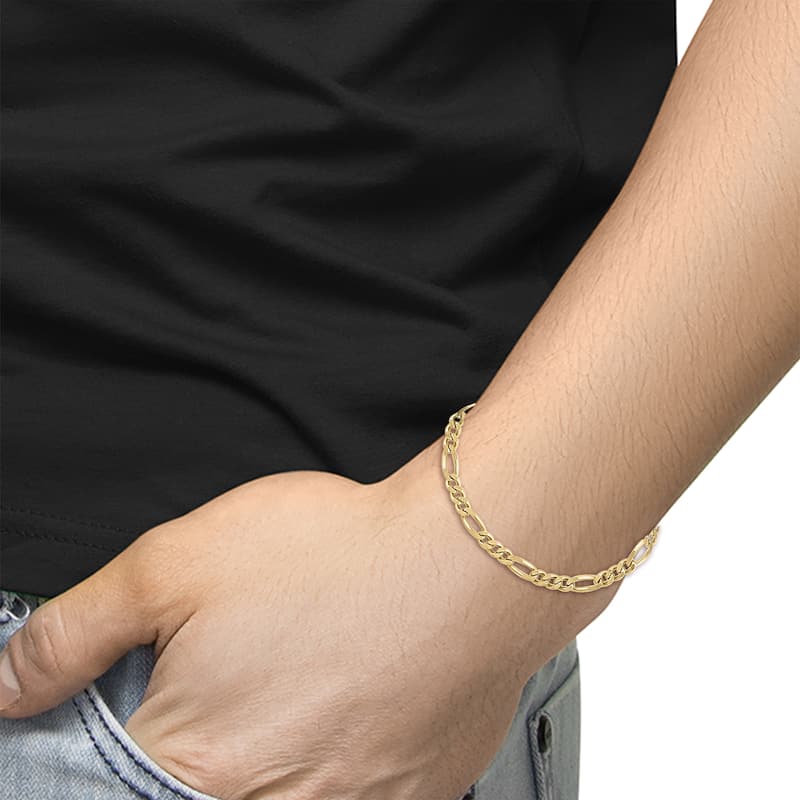 EFFY Men's Gold-Plated 925 Sterling Silver Chain Bracelet