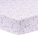 preview thumbnail 7 of 7, Bedtime Originals Floral Pink/Gray 2-Pack Fitted Crib/Toddler Sheet Set- Flower - Crib