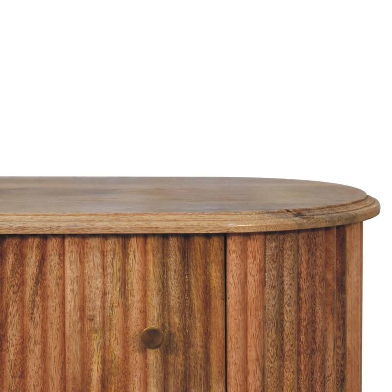 Artisan Furniture Solid Wood Soba Nordic Chest, Brown