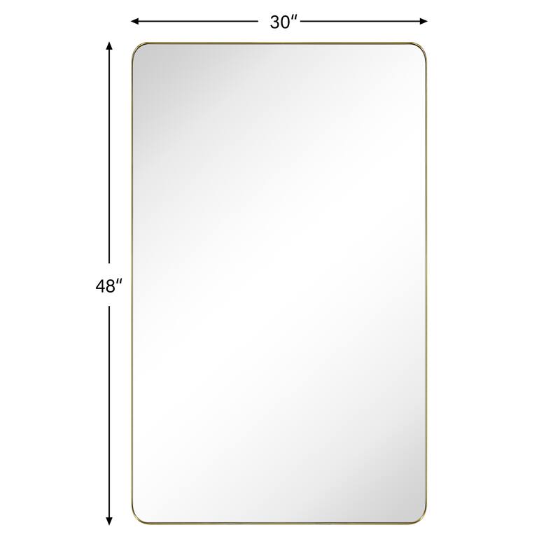 TEHOME Kengston Modern & Contemporary Rectangular Bathroom Vanity Mirror