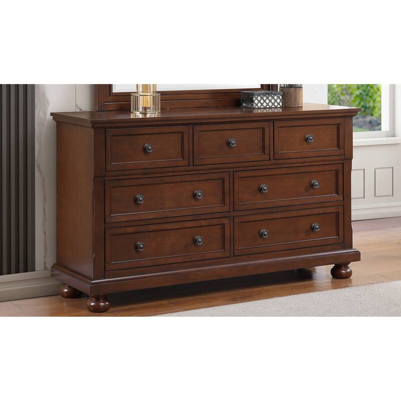 Glory Furniture G8910-D Dresser Rustic Cherry