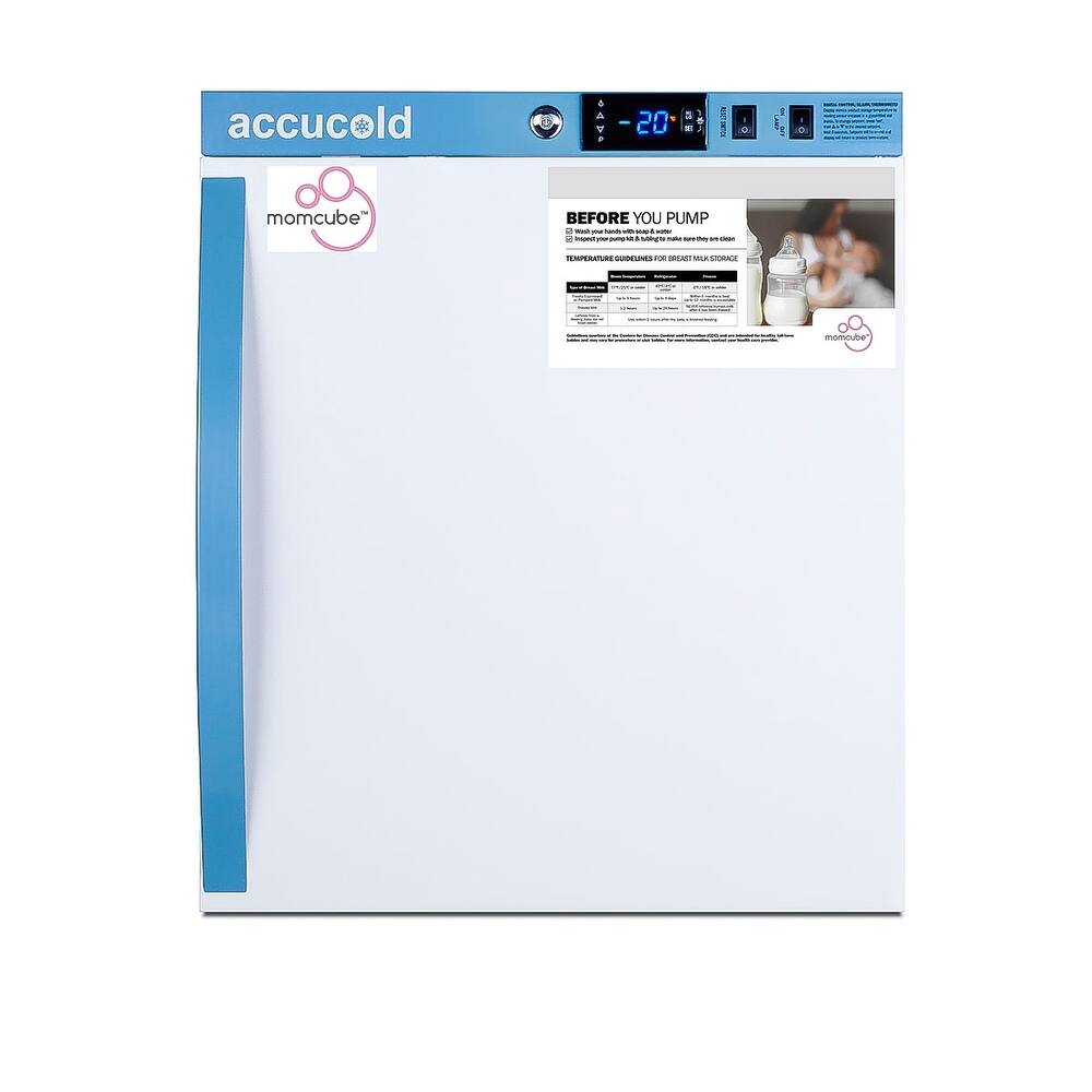 Summit AFZ1PVMC Accucold Momcube 19" Wide 1.4 Cu. Ft. Medical Freezer