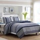 preview thumbnail 2 of 5, Nautica Adelson Cotton Reversible Navy Quilt