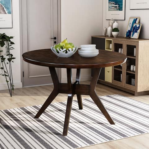 Shop carson carrington zala vintage curved pedestal dining table Buy Kitchen & Dining Room Tables Online at Overstock | Our Best Dining