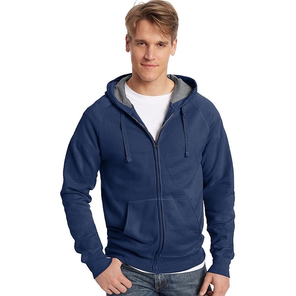hanes nano zip hoodie