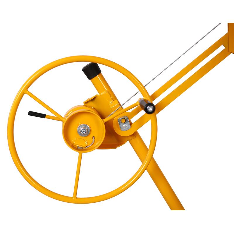 16ft Drywall Lift Rolling Panel Hoist Jack Lifter