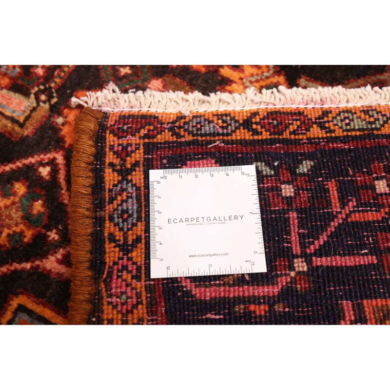 ECARPETGALLERY Hand-knotted Konya Anatolian Black, Red Wool Rug - 4'7 x 8'4