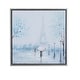 preview thumbnail 2 of 5, Blue Polystone Transitional Framed Wall Art