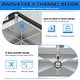 preview thumbnail 5 of 12, Freestanding Laundry Stainless Steel Large Utility Sink Single Bowl - 32*22*40