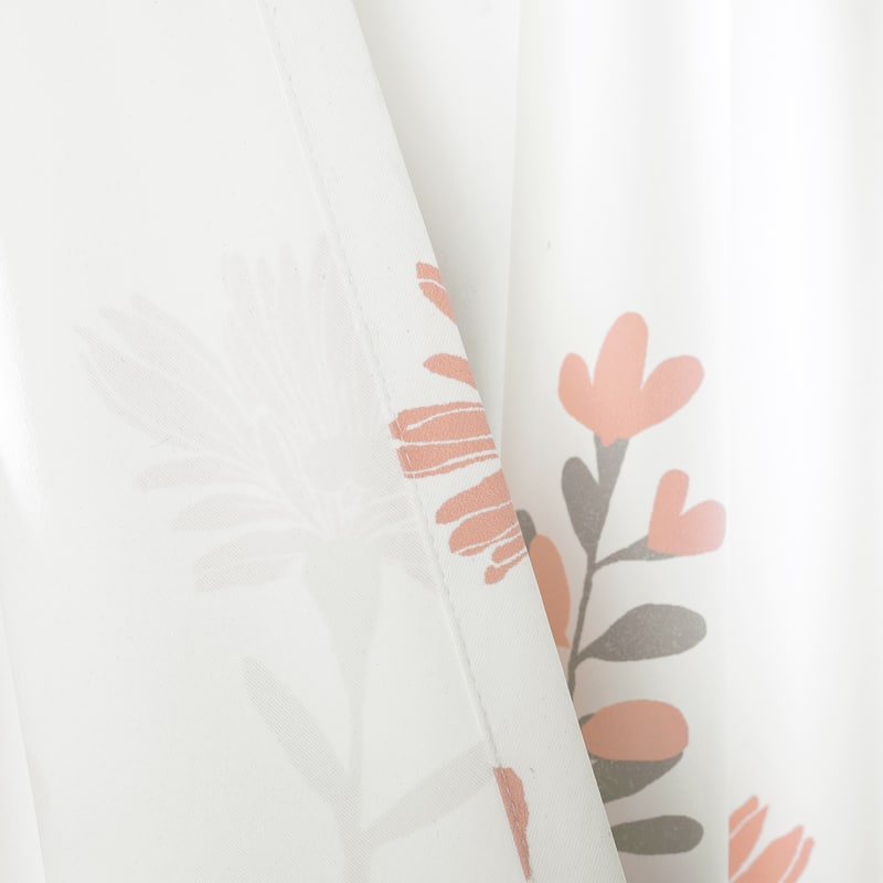 Lush Decor Aprile Room Darkening Window Curtain Panel Pair