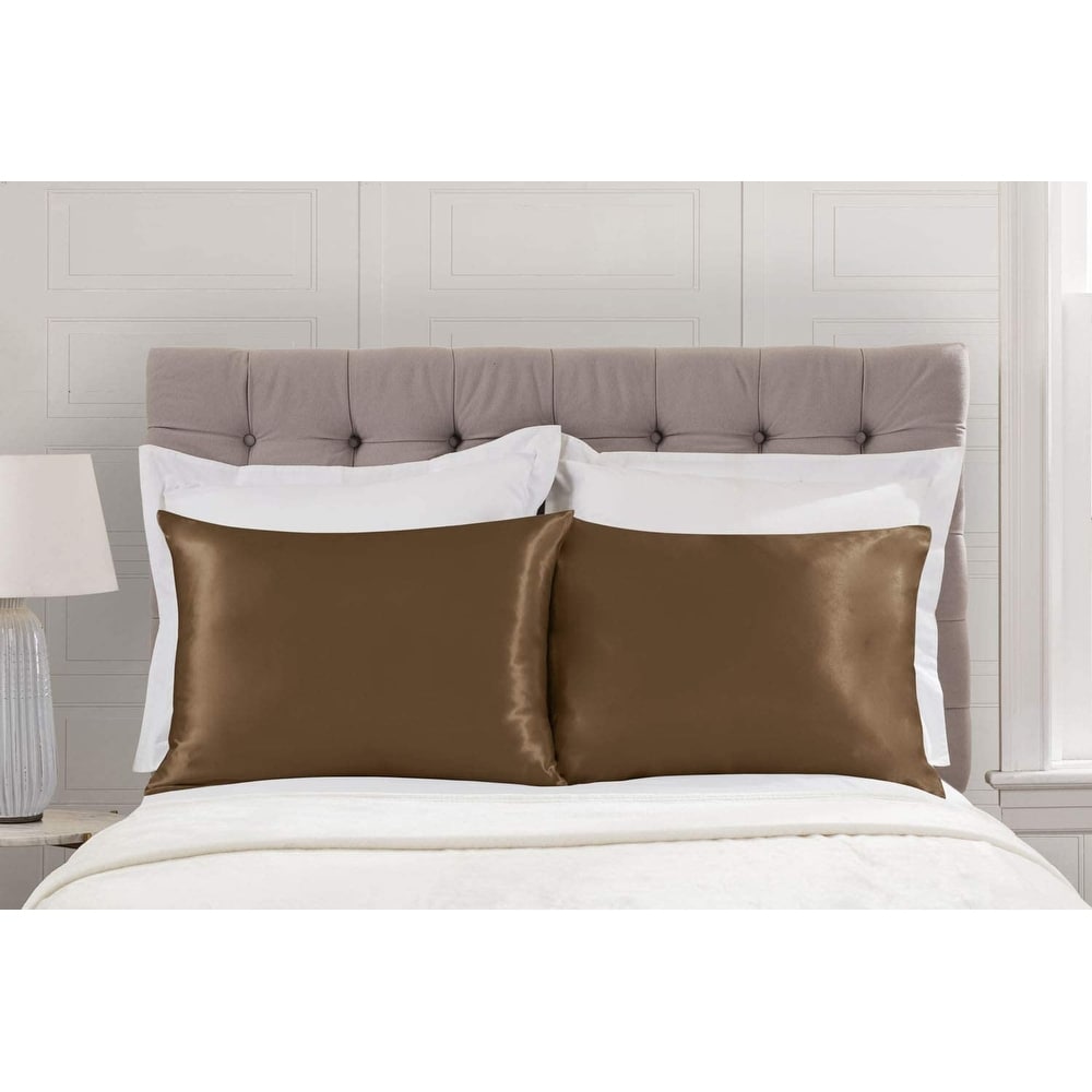 King satin pillowcase with zipper online