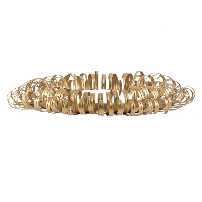 Wall Mirror Decorative Golden Finish for Entryway, Modern Living room