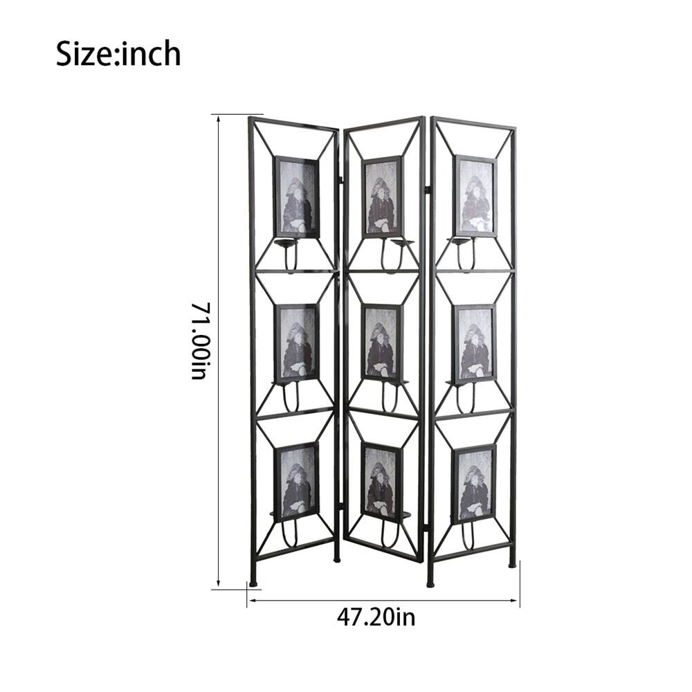 Room Photo Frames Screen Divider Screens, 3 Panel Decorative Screen Bed Bath & Beyond 39072571