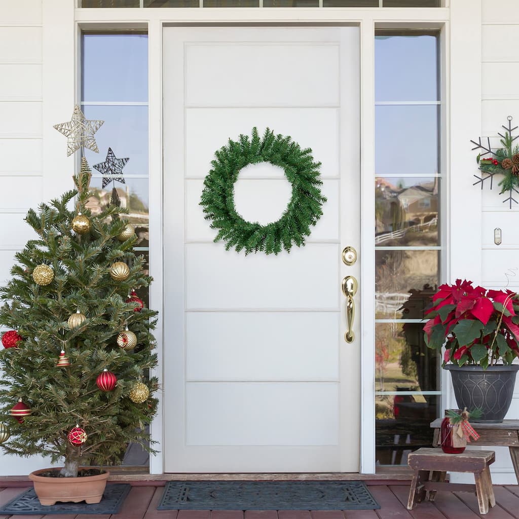 Winona Fir Artificial Christmas Wreath - 24" - Unlit