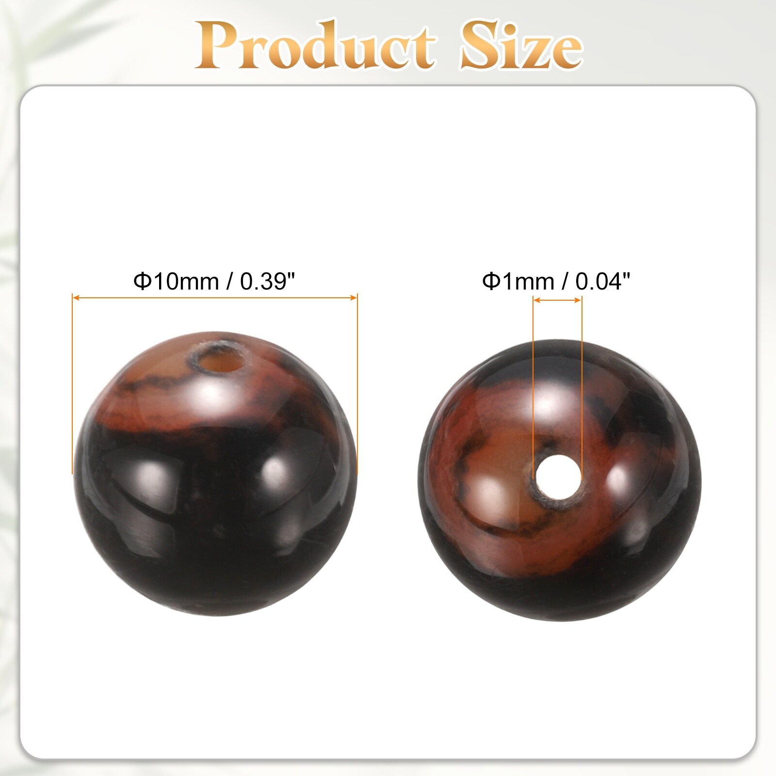Natural Stone Beads Round Loose Bead