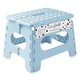 preview thumbnail 5 of 28, 9" Folding Step Stool with Handle by Casafield Blue