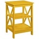 preview thumbnail 20 of 67, Convenience Concepts Oxford End Table with Shelves