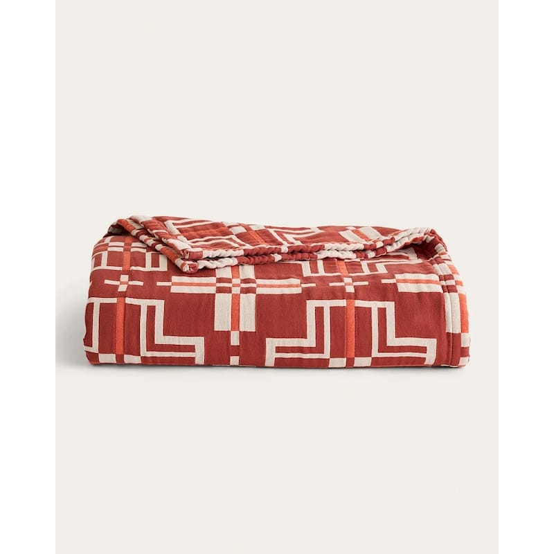 Pendleton Matelasse San Marcos Persimmon Quilt - King