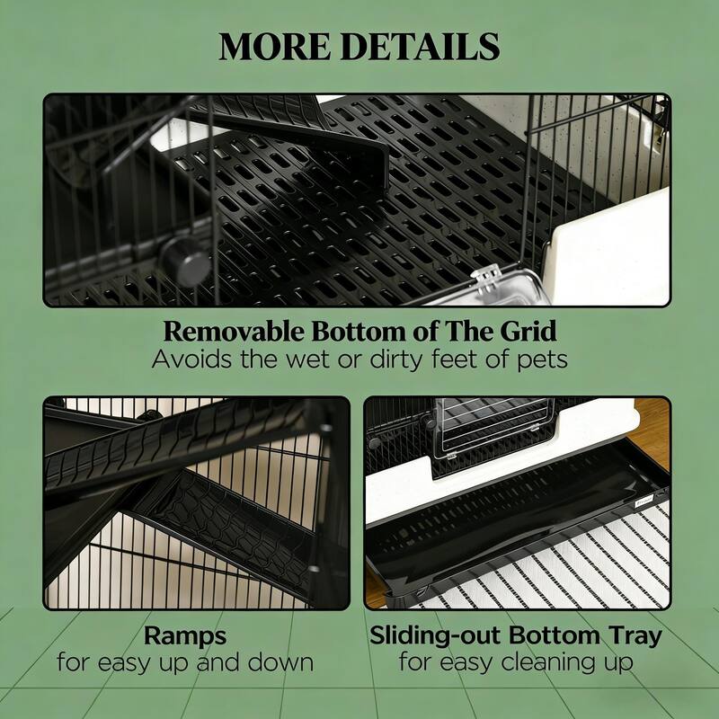 Small Animal Rabbit Cage,Spacious Pet House