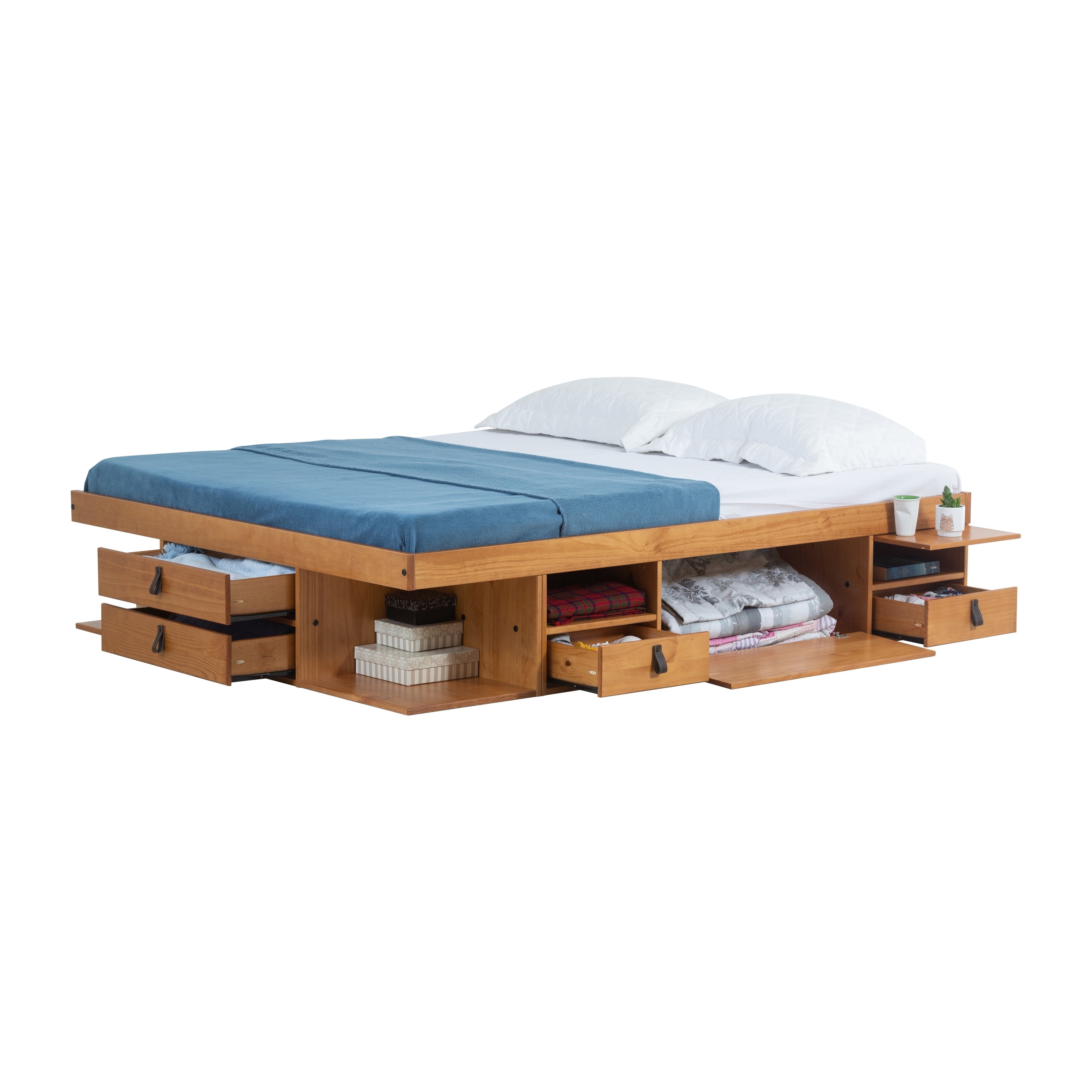 Memomad bali storage platform bed top