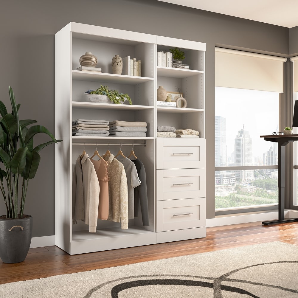 Pur 61W Closet Organizer by Bestar - 61"