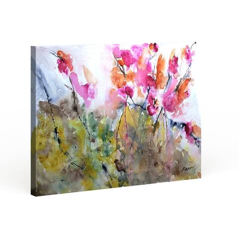 Copper Grove Karin Johannesson 'Summer Pink' Gallery-Wrapped Canvas