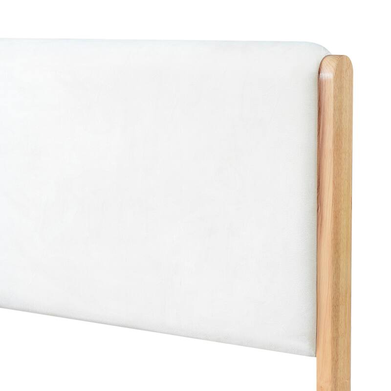 Christopher Knight Home - Mapleton Contemporary Wood Upholstered Panel Bed with Padded Headboard and Footboard