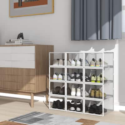 Shoe Storage Box Set of 6