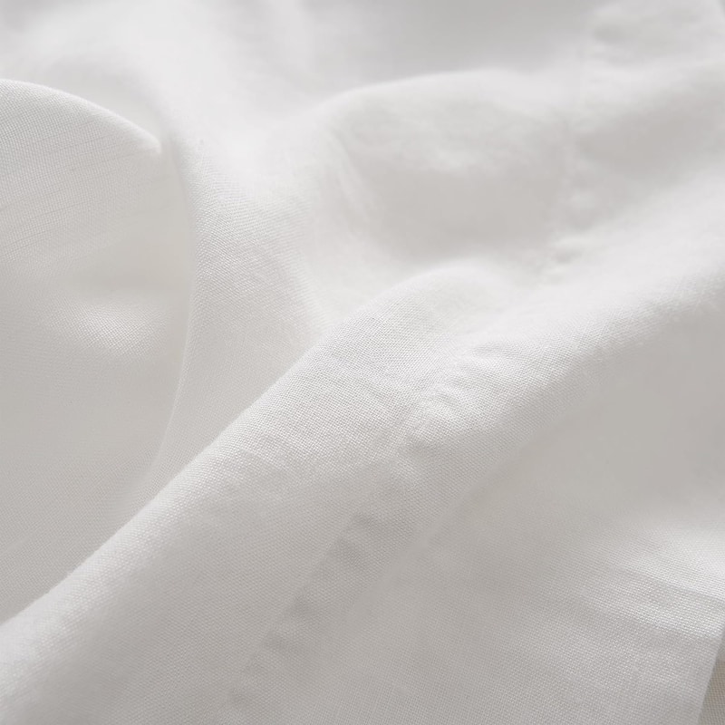 Dark Sky Reserve® - Bamboo Linen Sheet Set - Portugal Made - Pure White