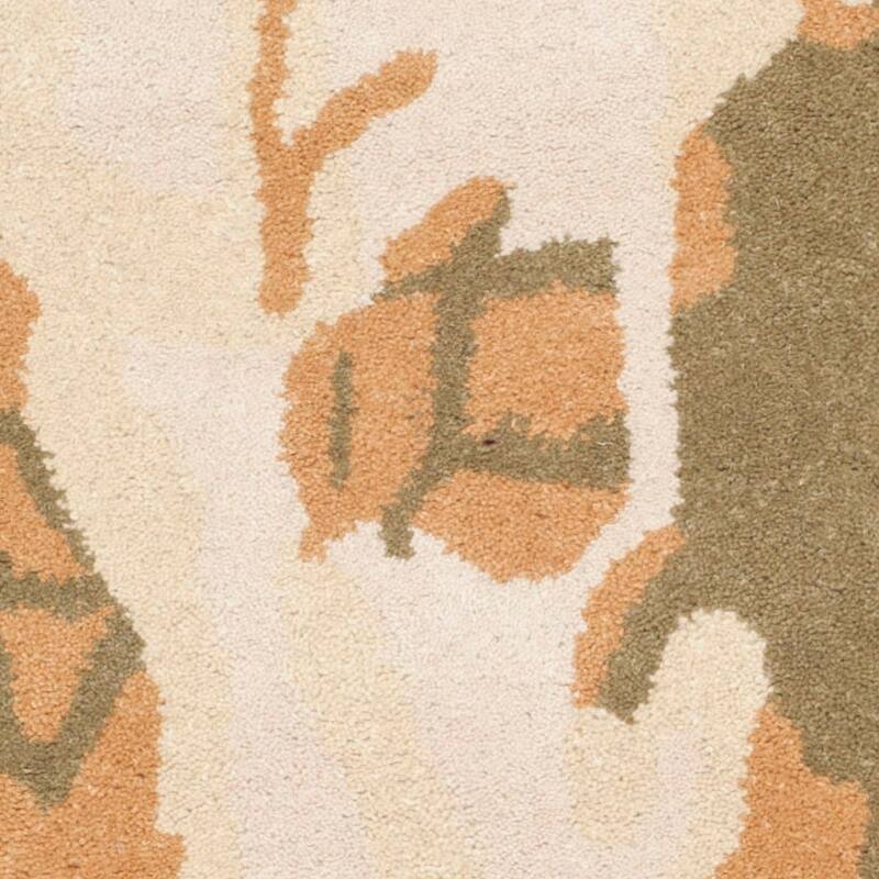 SAFAVIEH Handmade Bella Pavuna Modern Floral Wool Rug
