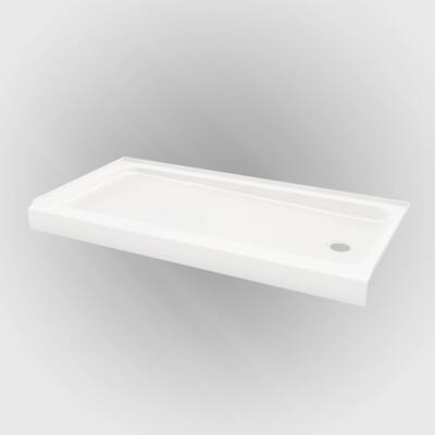 PROFLO Bannack 60" x 30" Rectangular Shower Base with Single Threshold