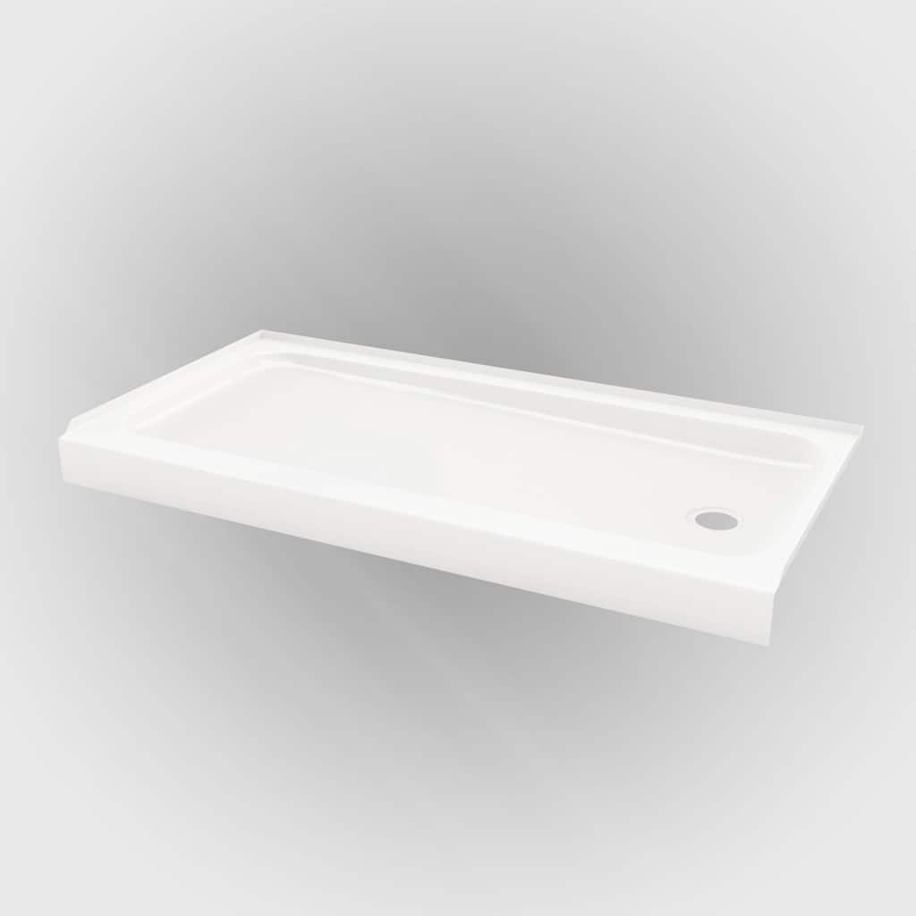 PROFLO Bannack 60" x 30" Rectangular Shower Base with Single Threshold