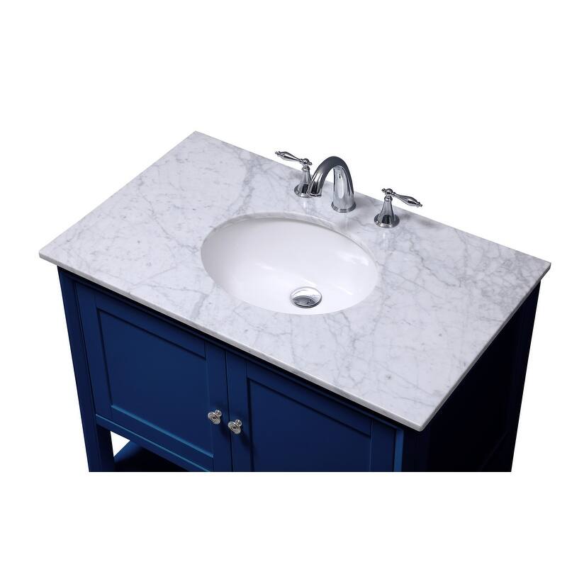 36" Single Bathroom Vanity Set