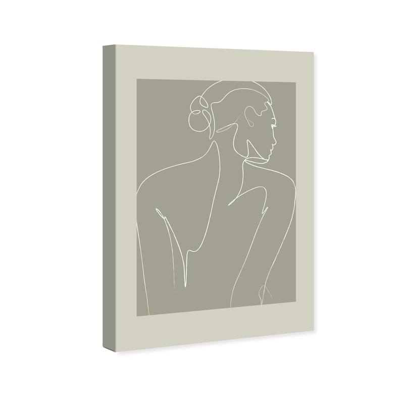 Wynwood Studio Canvas Abstract Simplicity and beauty Green and Modern & Contemporary Wall Art Canvas Print